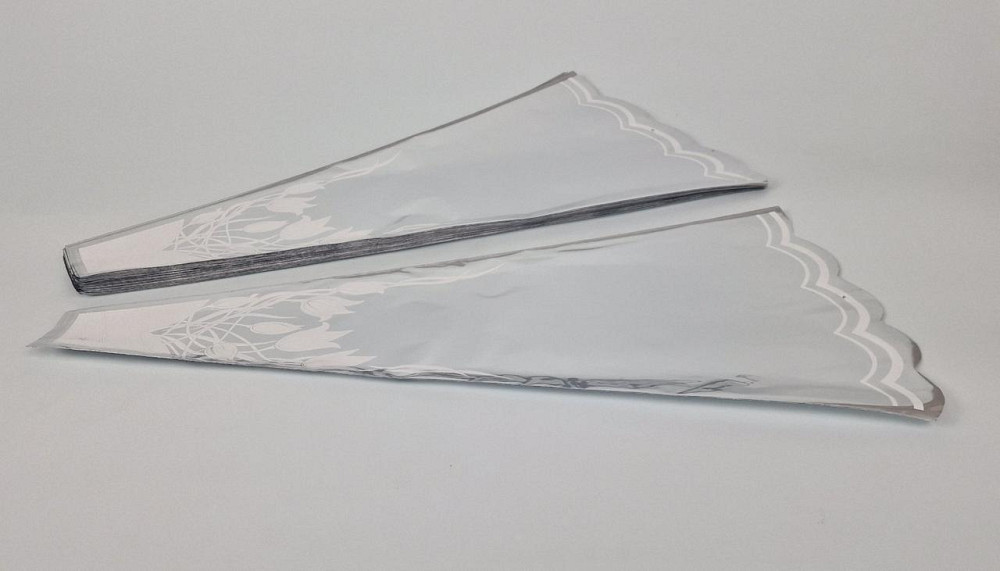 Конусне паковання під квіти h50/6низ/29верх метал (100 шт.) візерунок84 (1) (100 шт.) Харків - фото 1