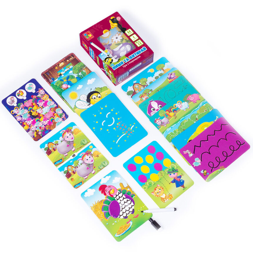 Настольная игра Пиши и вытирай 