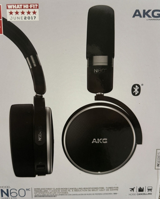 Наушники AKG N60NC Black Київ - фото 4