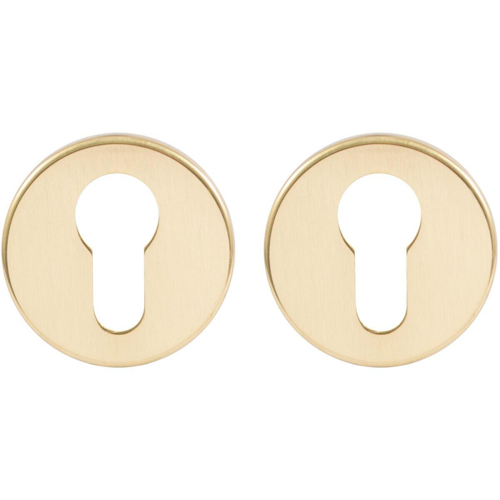 Дверная накладка под ключ Fimet 208 F01 латунь полированная Киев - изображение 1