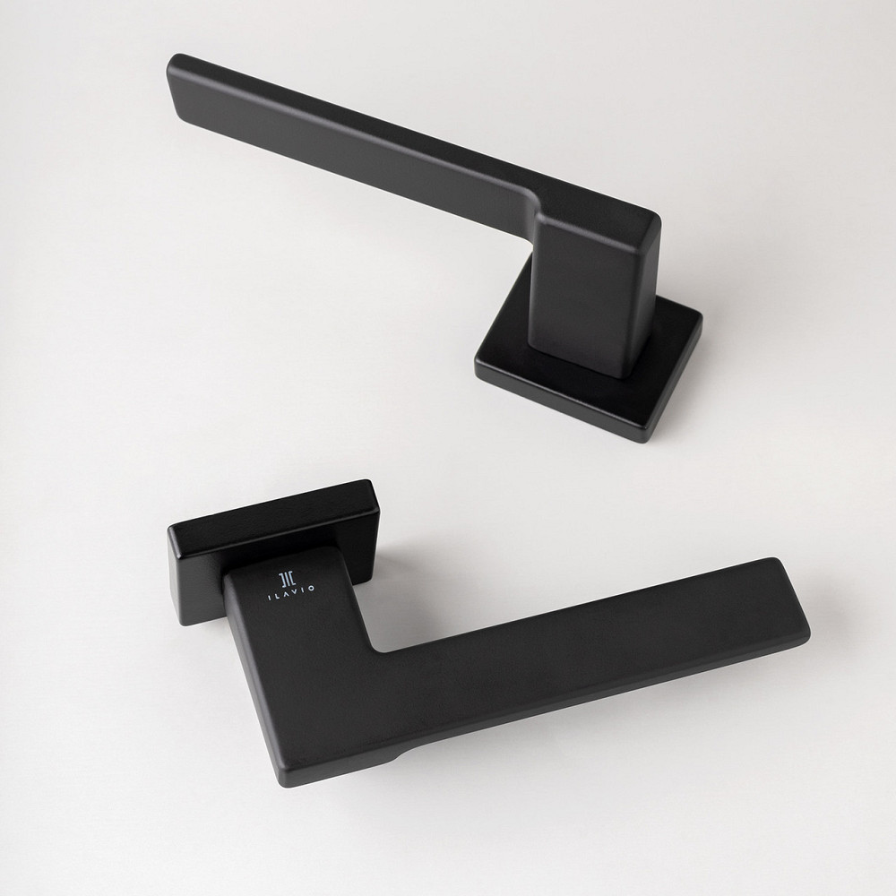 Ручка дверна ILAVIO 2648 Чорний Київ - фото 5