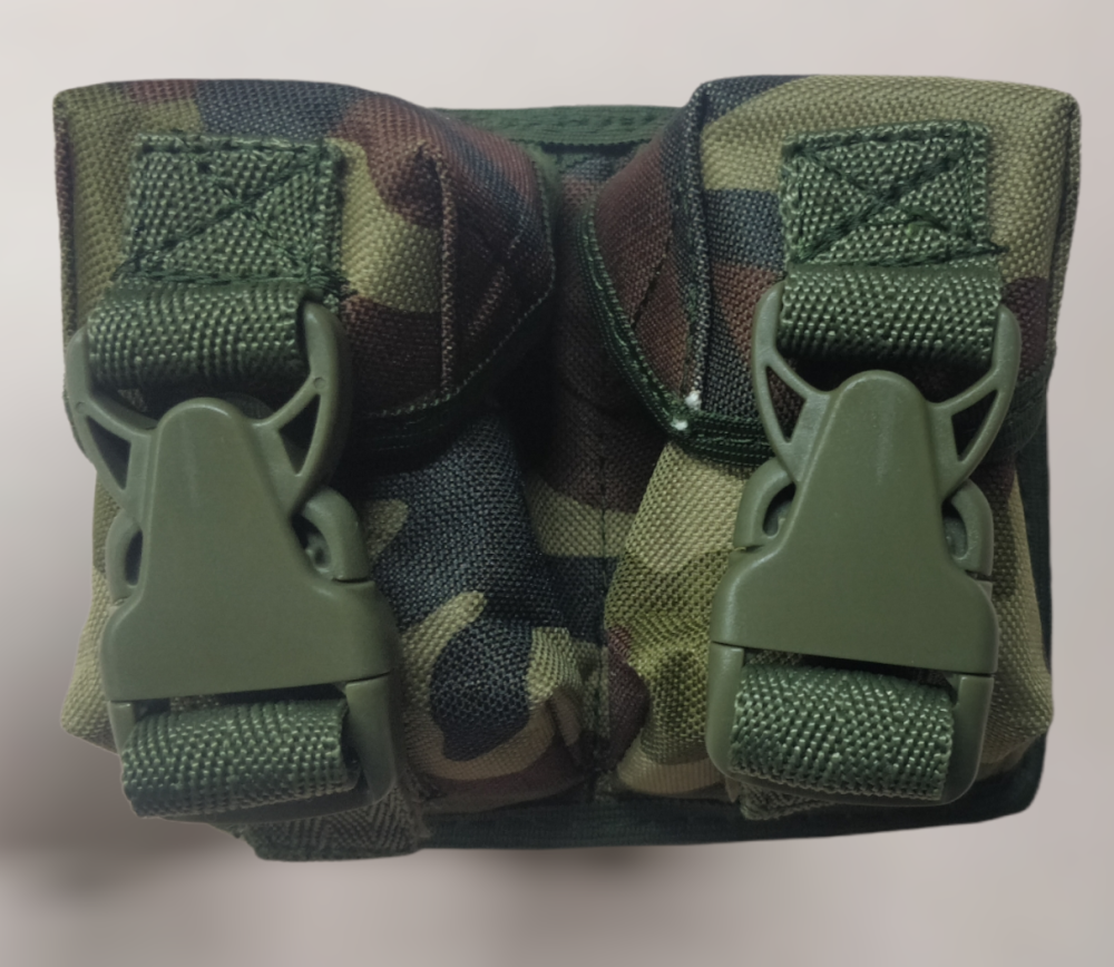 Підсумок для гранат підвійний мультикам тактичний Підсумок для зберігання боєприпасів із кріпленням  Одеса - фото 1