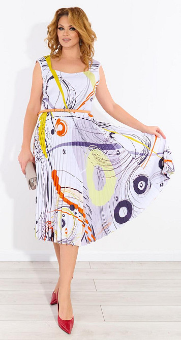 Красивое платье плиссе (50) Киев - изображение 3