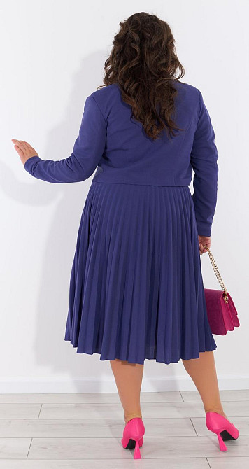 Красивый костюм с юбкой плиссе (50) Киев - изображение 6