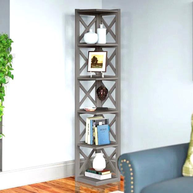 Стеллаж угловой 