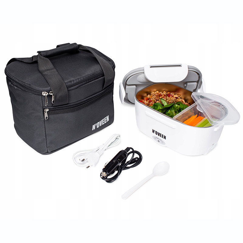 Ланч-бокс с подогревом от 230В и 12В с термосумкой Noveen LB410/420 Київ - фото 2