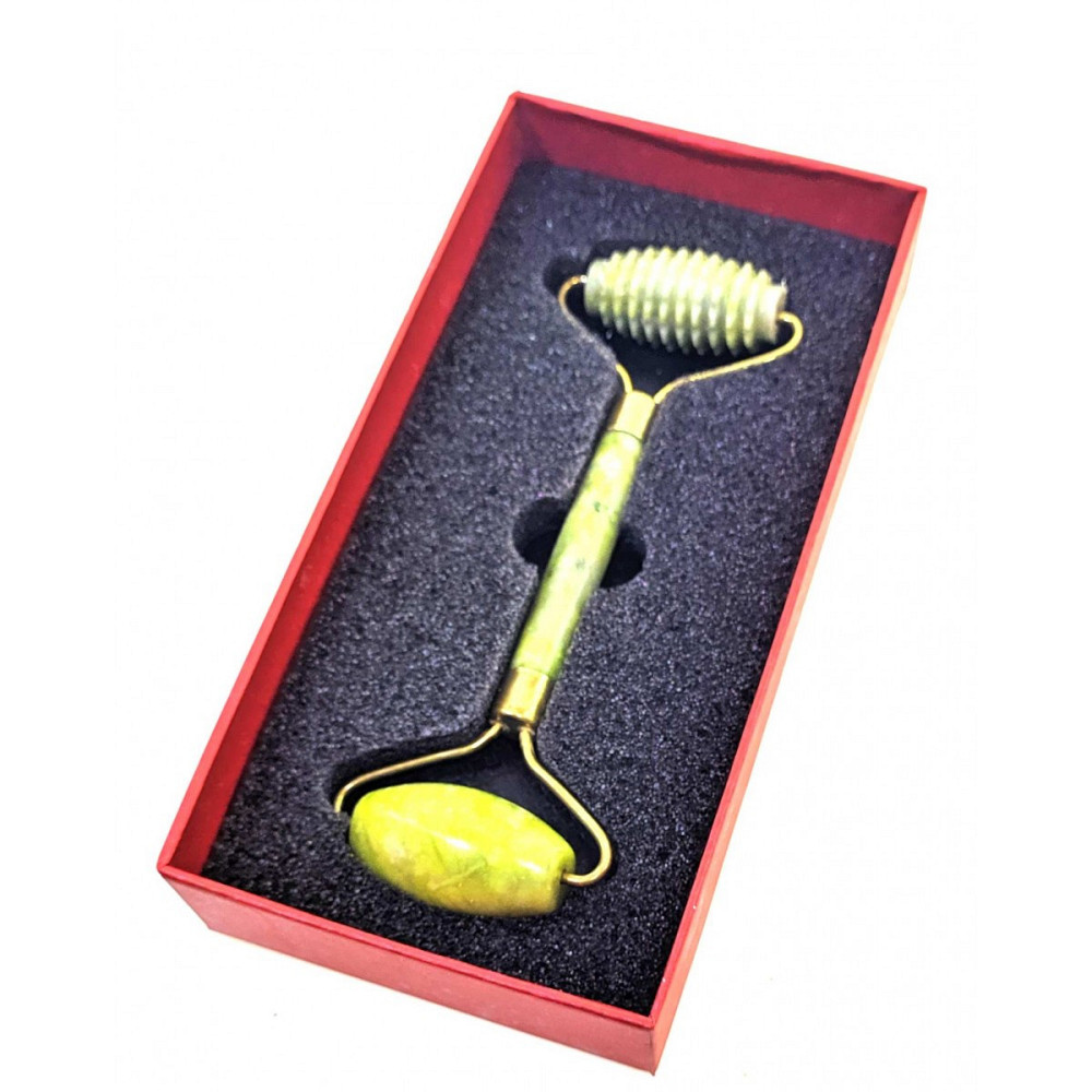 Массажер нефритовый двойной валик Ёжик Киев - изображение 2