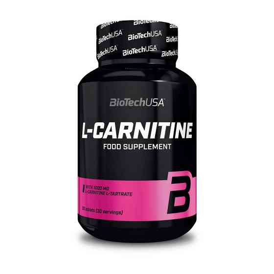 L-карнитин BioTech L-Carnitine 1000 mg 30 tabs Луцк