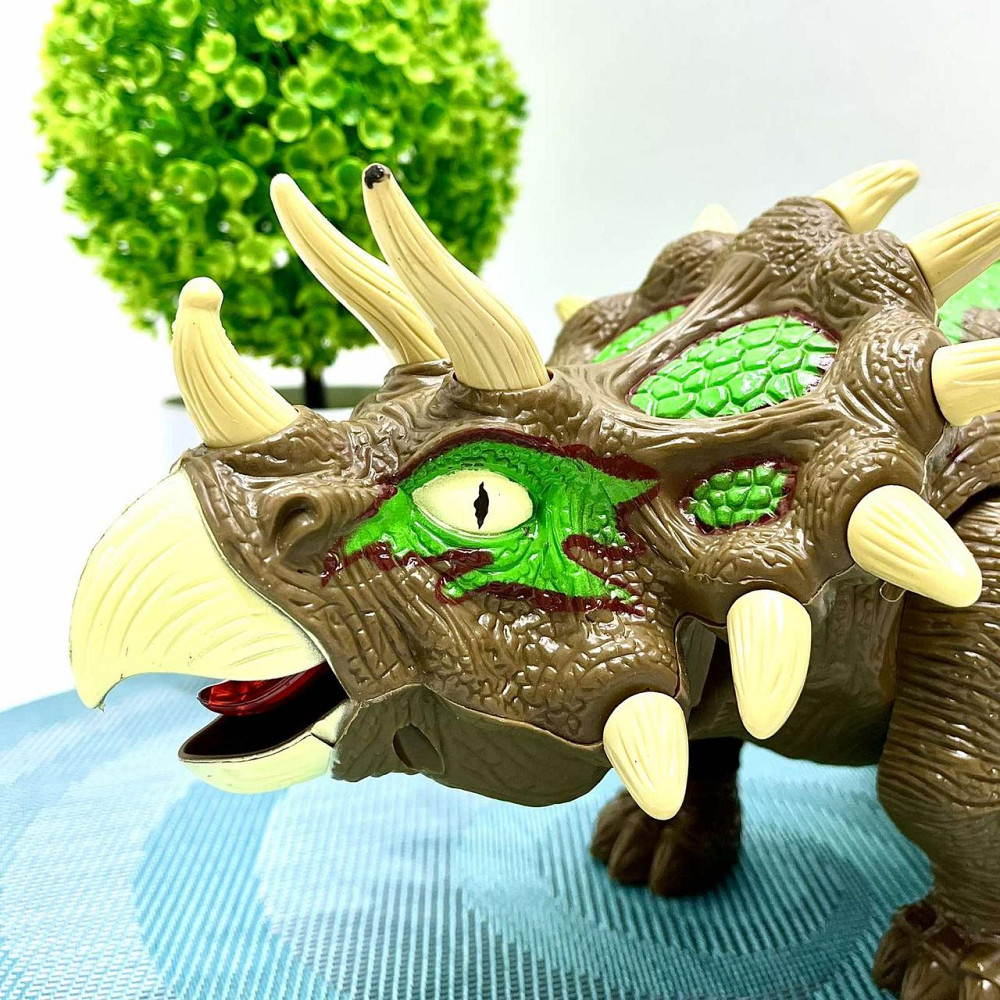 Динозавр ходит виляє хвостом і головою зі світловими та звуковими ефектами (904A) Чернігів - фото 4