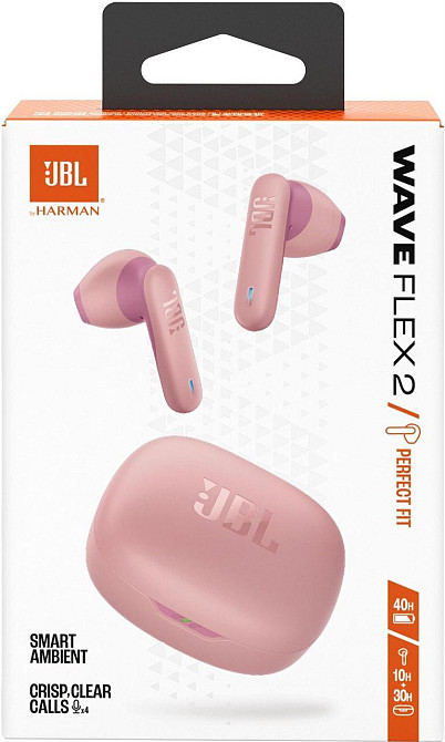 Bluetooth-гарнітура JBL Wave Flex 2 Pink (JBLWFLEX2PIK) Рожевий Харьков - изображение 13