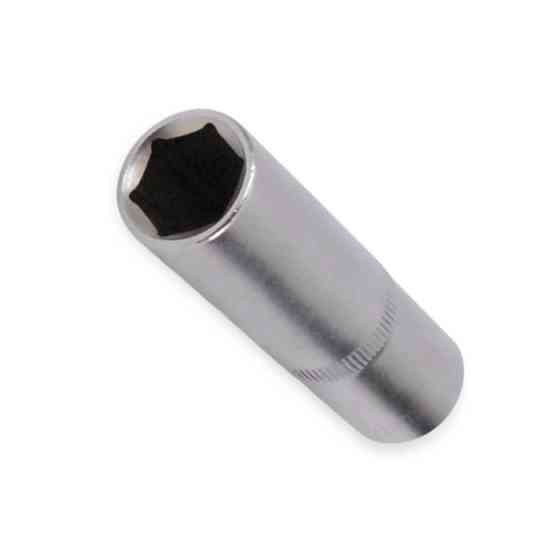 Головка торцевая шестигранная удлиненная 1/2 15мм CrV Мукачево