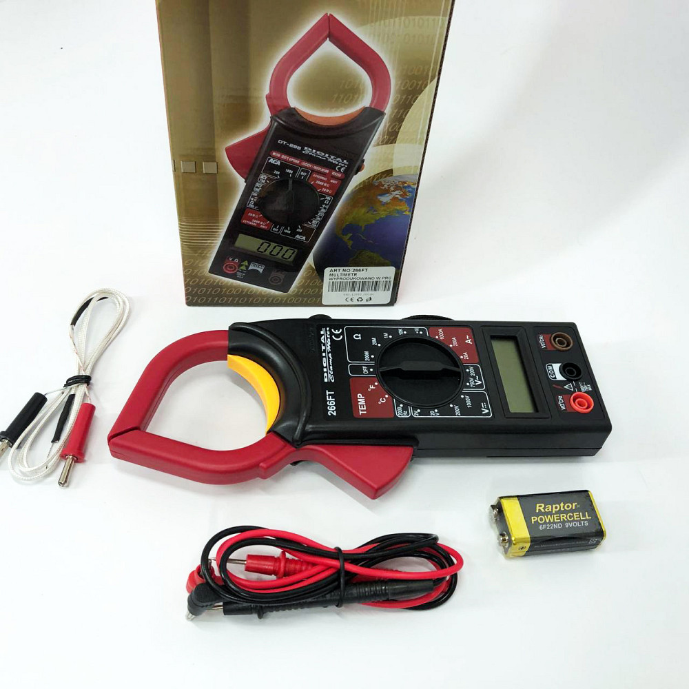 Мультиметр для електрообладнання DT, Якісний універсальний мультиметр Якісний цифровий NR-21 Львів - фото 3