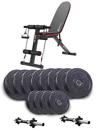 Набір Elitum Titan гантелі 2х26кг з лавою HS-1030 F Киев