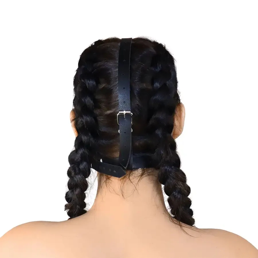 Кляп-маска Art of Sex - Deymon, екошкіра, колір чорний Львів - фото 2