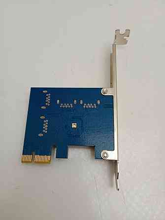 Плата розширення райзерів PCI-E x1 на 4 порти PCIE-EUX1-04 VER002 Луцьк