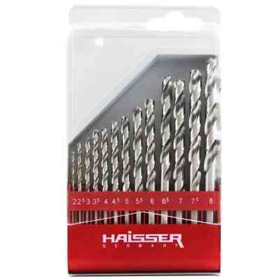 Набор сверл HAISSER по металлу HSS - (2-8)х0.5мм, 13шт (23893) Винница