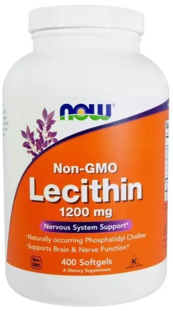 Лецитин Now Foods Lecithin 1200 мг 400 капсул Киев - изображение 1