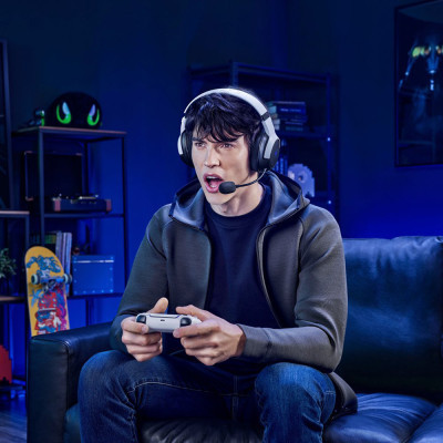 Наушники Razer Kaira Hyperspeed for PS5 Bluetooth White/Black (RZ04-03980200-R3G1) Винница - изображение 3