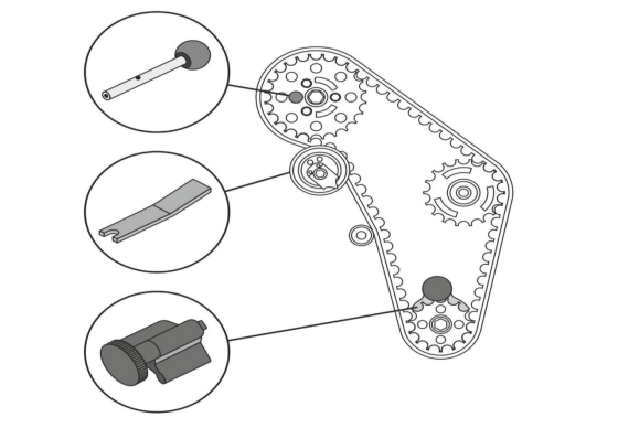 Інструмент для блокування двигуна VW/AUDI GEKO G02536 Чернігів