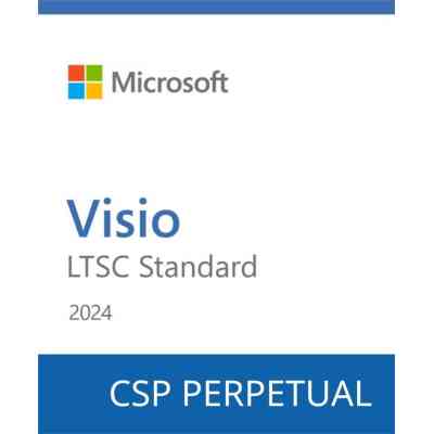 Офисное приложение Microsoft Visio LTSC Standard 2024 Commercial Software, Perpetual (DG7GMGF0PN42_0002) Винница
