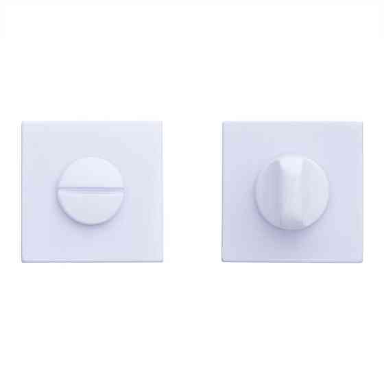 Сантехнічний фіксатор Gavrohe A3-WC White  (накладка на двері санвузла з поворотником) білий Київ