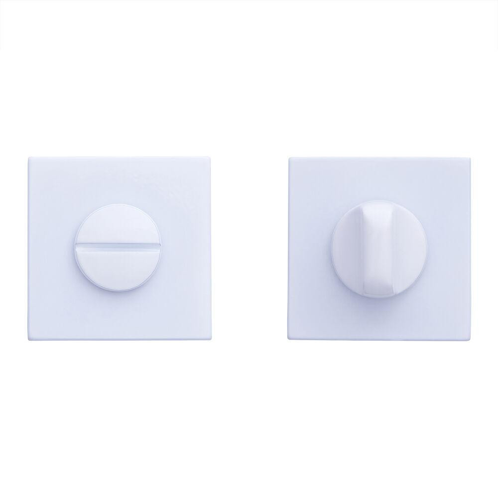 Сантехнический фиксатор Gavrohe A3-WC White (накладка на дверь санузла с поворотником) белый Киев - изображение 1