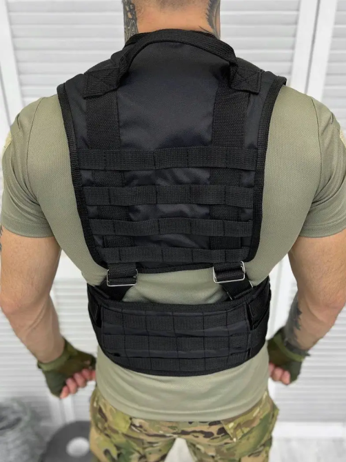 Тактический разгрузочный пояс РПС Elit force Черный Винница - изображение 4