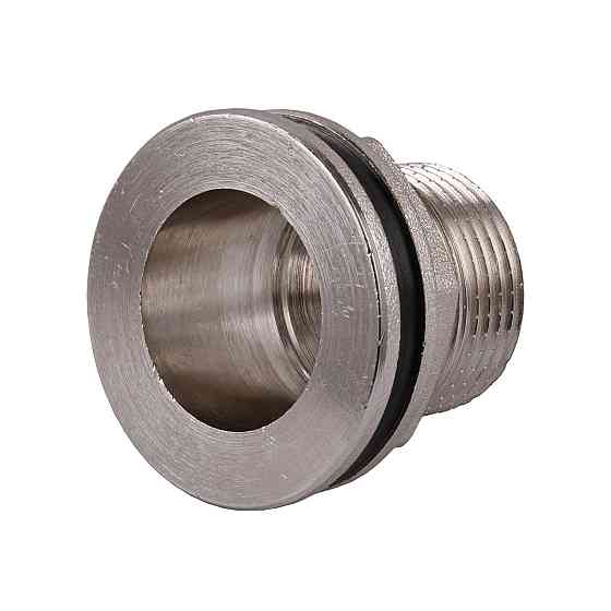 Врезка в бак 1″Н никелированная усиленная NO305R OPTIMUM Киев