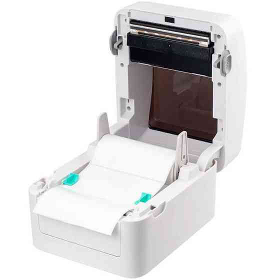 Друкарка етикеток Xprinter XP-420B (термодрук, 152 мм/с, стрічка 115 мм, 203 DPI, USB, білий) Винница