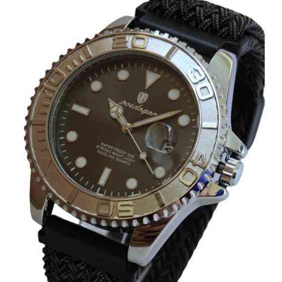 Годинник чоловічий наручний Poedagar Pilot Nylon (2 ремінці) Вінниця