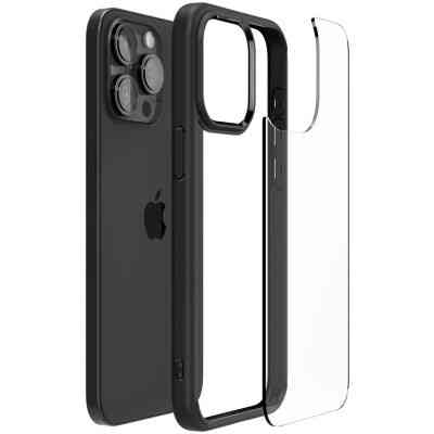 Чохол до мобільного телефона Spigen Apple iPhone 15 Pro Ultra Hybrid Matte Black (ACS06713) Вінниця