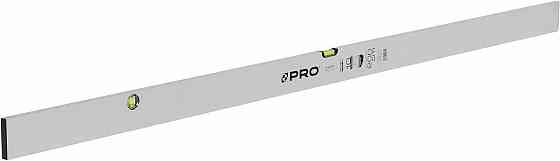Правило-рівень від польського виробника "PRO", горизонтальний і вертикальний виміри, без ручок, довжина 2,5 м Киев