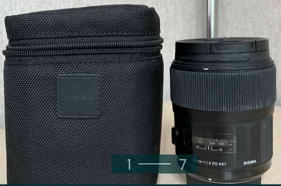 Объектив: Sigma AF 35mm. f/1.4 DG ART ( Nikon) Киев