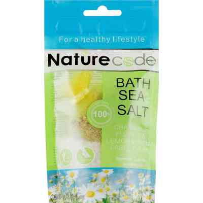 Соль для ванн Nature Code морская Цветы ромашки и эфирное масло лимонной вербены 100 г (4820205302121) Винница