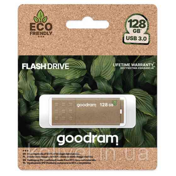 USB Flash GoodRAM 128GB USB 3.0 UME3 ECO FRIENDLY, Retail (UME3-1280EFR11) Киев