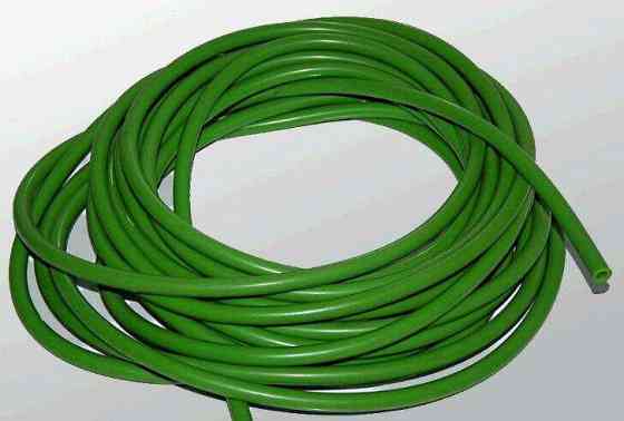 Шланг паливний Ø5mm, 10 метрів (силіконовий, зелений) VDK Київ