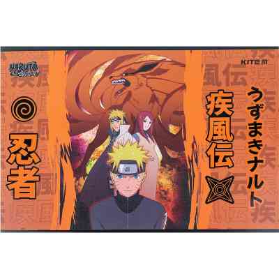 Альбом для рисования Kite Naruto, 12 листов (NR24-241) Винница
