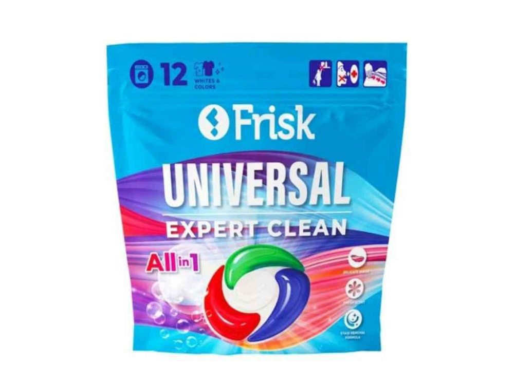 Капсули для прання 12шт EXPERT CLEAN ТМ Frisk Київ - фото 1