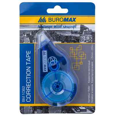 Корректор Buromax ленточный 5 мм х 20 м, блистер (BM.1082) Винница
