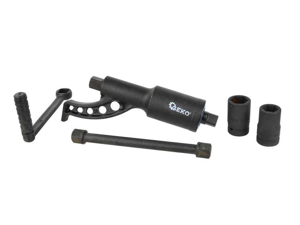 Редуктор-підсилювач крутного моменту "GEKO" (1:68) з двома головками 27 і 33мм на 1 дюйм з подовжувачем Киев - изображение 1