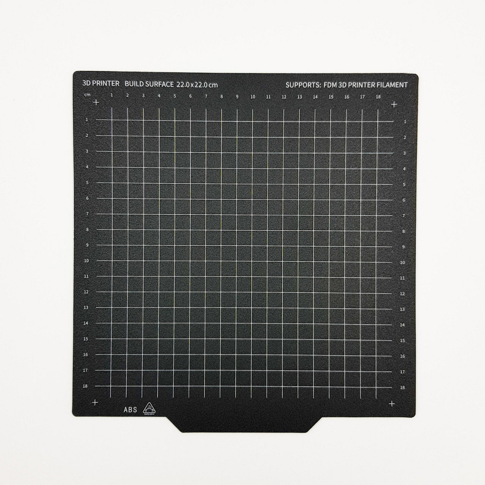 Упругая стальная магнитная пластина Hhiddo PEI - PEI 220*220 мм Киев - изображение 1