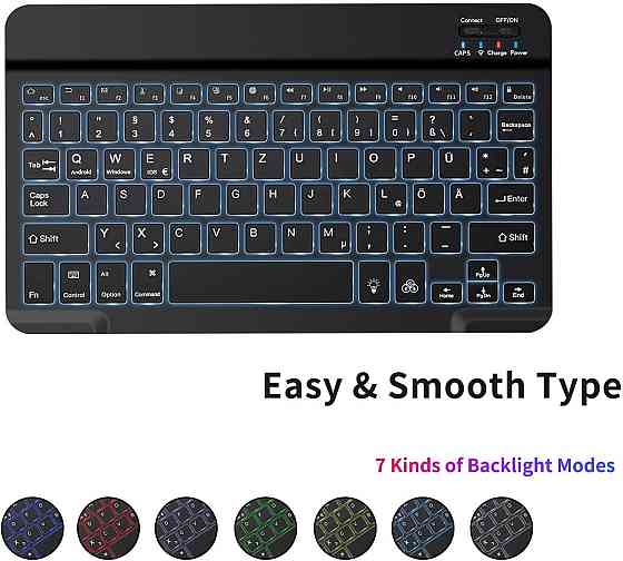 Чехол с клавиатурой и подсветкой для Lenovo Tab M11 11 дюймов 2024 (TB330FU/TB330XU) Днепр