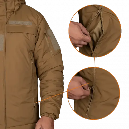 Тактична тепла чоловіча куртка Patrol System 3.0 Койот M Вінниця