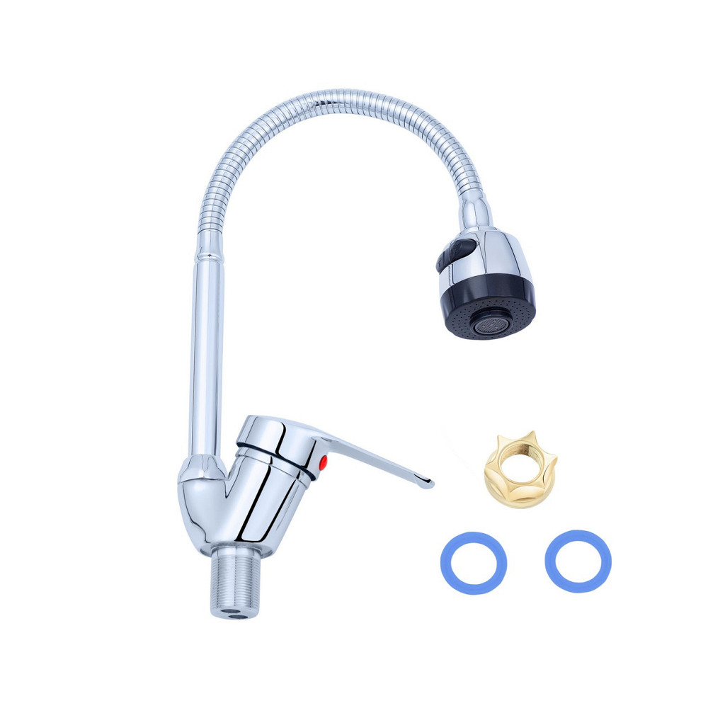 Змішувач для кухні з гнучким виливом Agua Sevilla - C039 Київ - фото 6