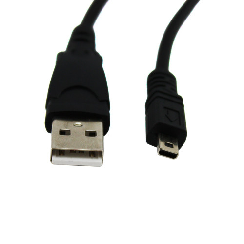 Кабель USB - Mini-B 8pin Nikon UC-E6 D5100 P50 Olympus CB-USB7 FE-20, h07 Вінниця - фото 1