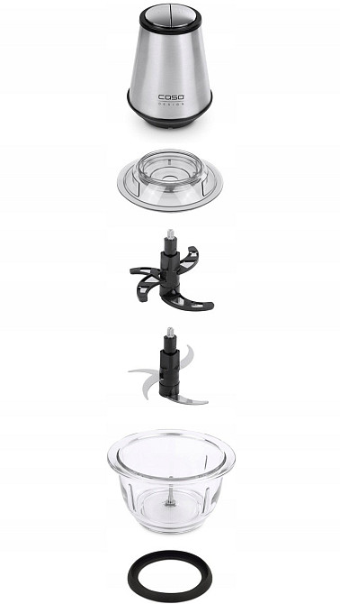 Подрібнювач кухонний чоппер 1200 мл ,2 швидкості CASO (1748) Потужність 400 Вт Нововолинськ - фото 2