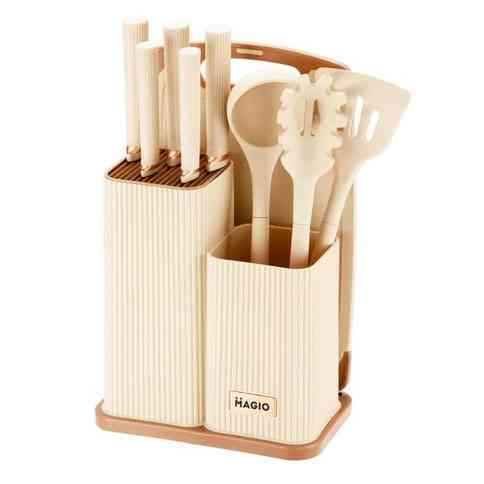 Кухарські приналежності Magio MG-1099I, Набір кухонного приладдя на підставці, Кухонне приладдя лопатка EF-28 Івано-Франківськ