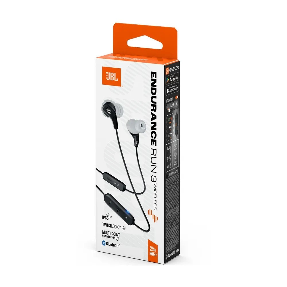 Bluetooth-гарнітура JBL Endurance Run 3 BT Black (JBLENDURRUN3BTBLKG) ( 12137 ) Харків - фото 1
