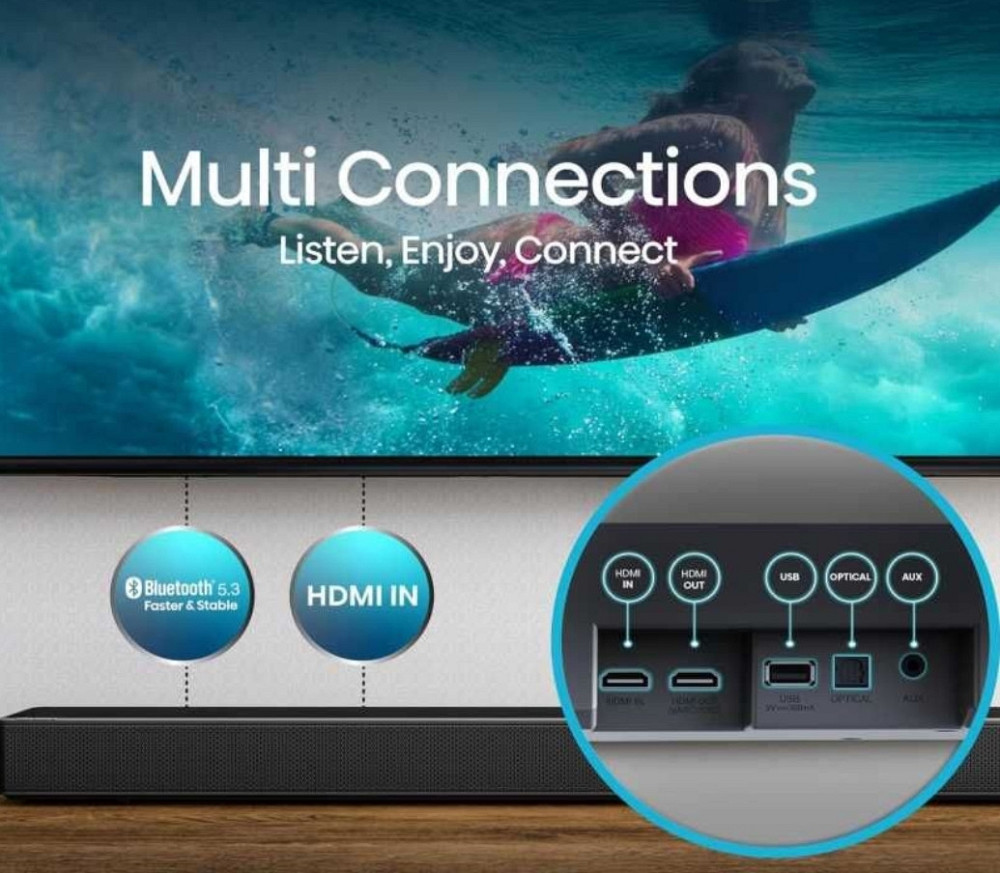 Hisense AX5125H DTS XDolby Atmos бездротовий саундбар. Харків - фото 1