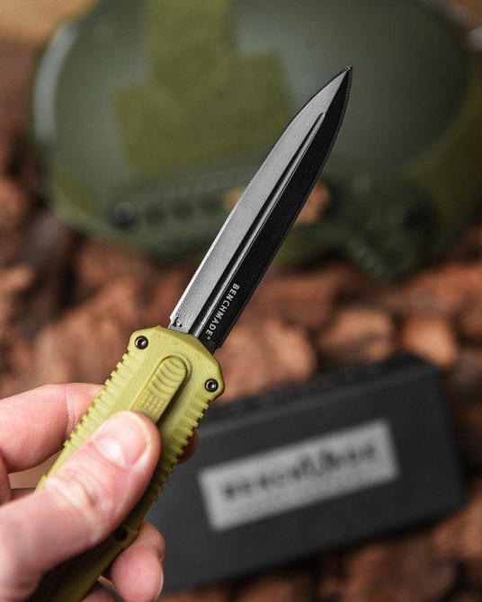 Ніж викидний Benchmade olive ВТ3954 Одеса - фото 5